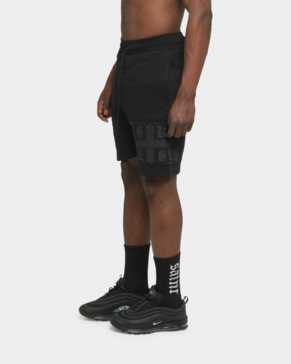 Last Kings Regal Sweat Shorts Black/Black