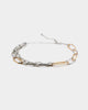 Raising Hell Women's Multi Chain Choker Silver/Gold