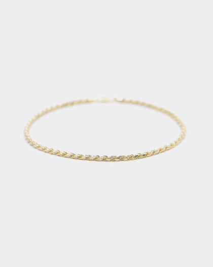 Raising Hell Women's 16" 4mm Rope Chain Choker 18K Gold Vermeil