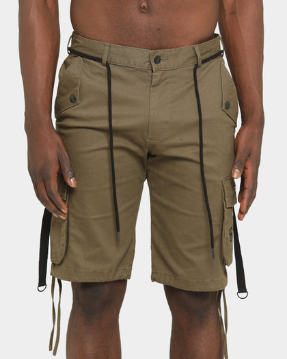 Saint Morta Darma Initiative Cargo Shorts Army Green