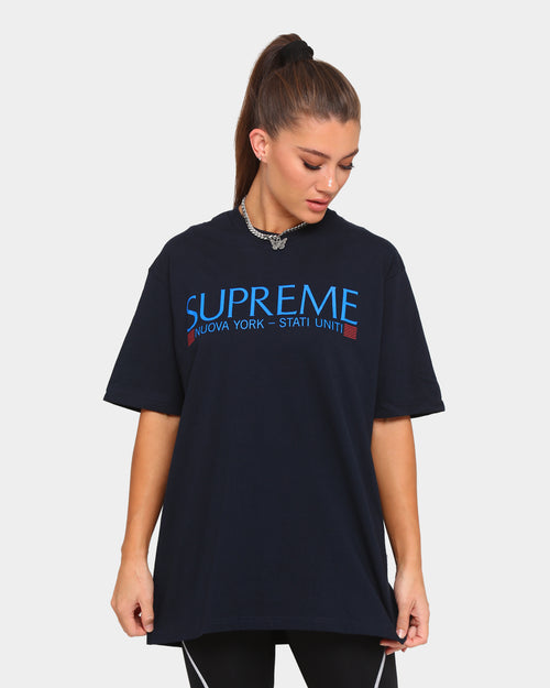 Supreme Nuova York T-Shirt Navy