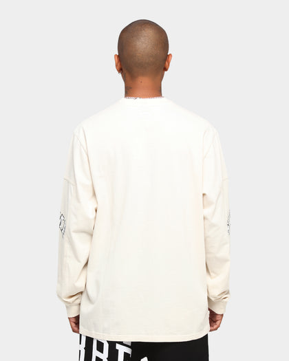 Supreme Cutout Sleeves Long Sleeve T-Shirt Natural