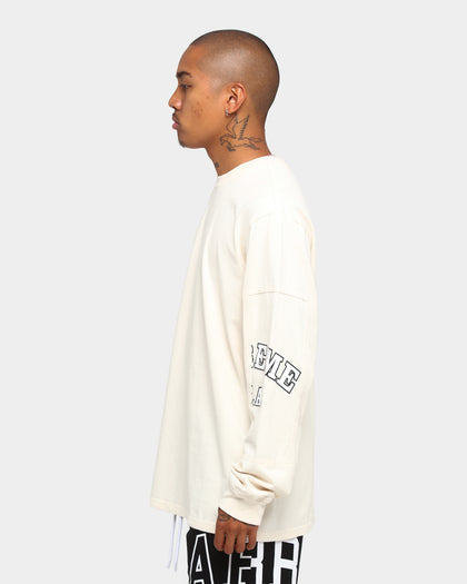 Supreme Cutout Sleeves Long Sleeve T-Shirt Natural