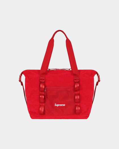 Supreme Zip Tote Dark Red