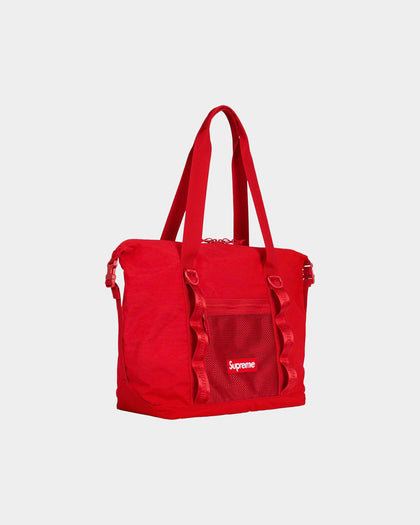 Supreme Zip Tote Dark Red