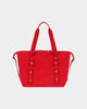 Supreme Zip Tote Dark Red