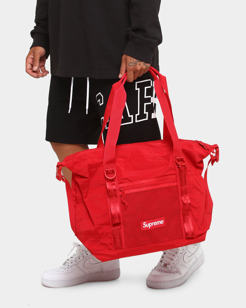 Supreme Zip Tote Dark Red