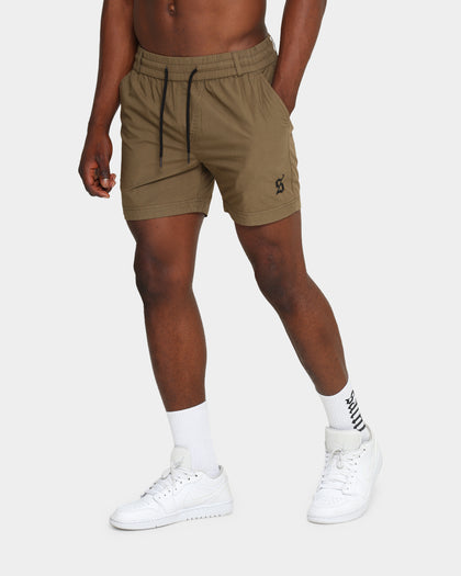 Saint Morta Club Sport Walk Shorts Army Green
