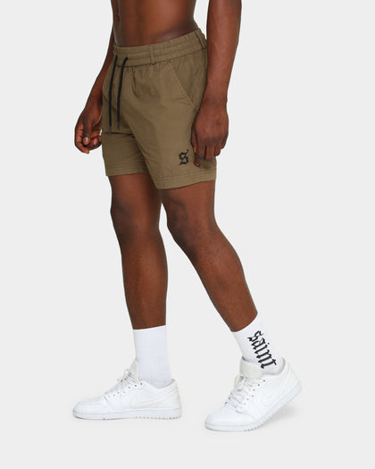 Saint Morta Club Sport Walk Shorts Army Green