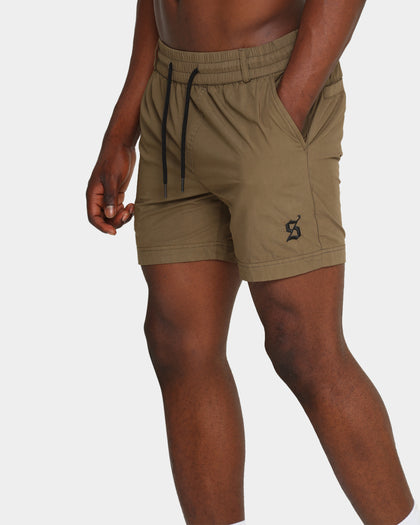 Saint Morta Club Sport Walk Shorts Army Green