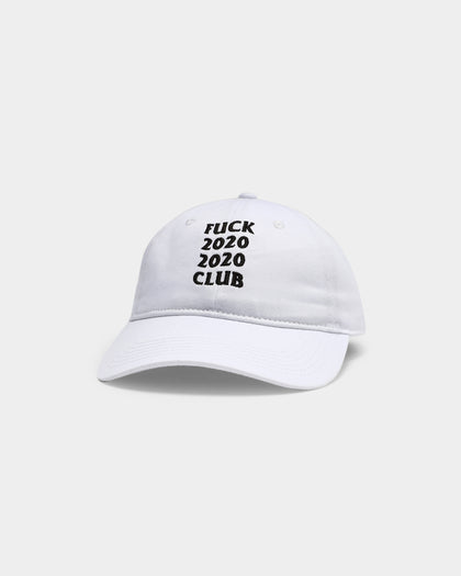 Goat Crew F*CK 2020 Club Dad Hat Strapback White