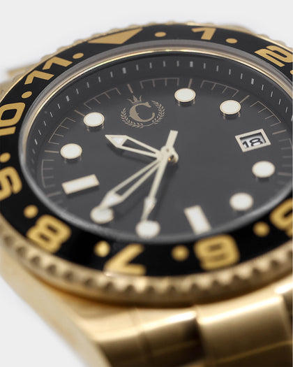 Meister Men's Meister x Culture Kings Voyager Watch Gold