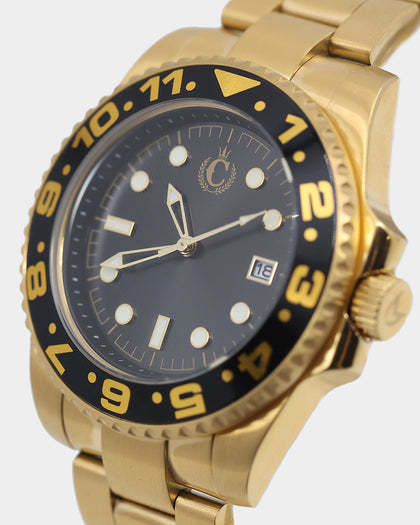 Meister Men's Meister x Culture Kings Voyager Watch Gold