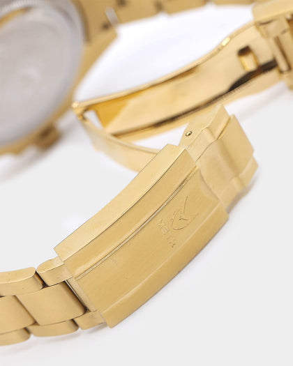 Meister Men's Meister x Culture Kings Voyager Watch Gold