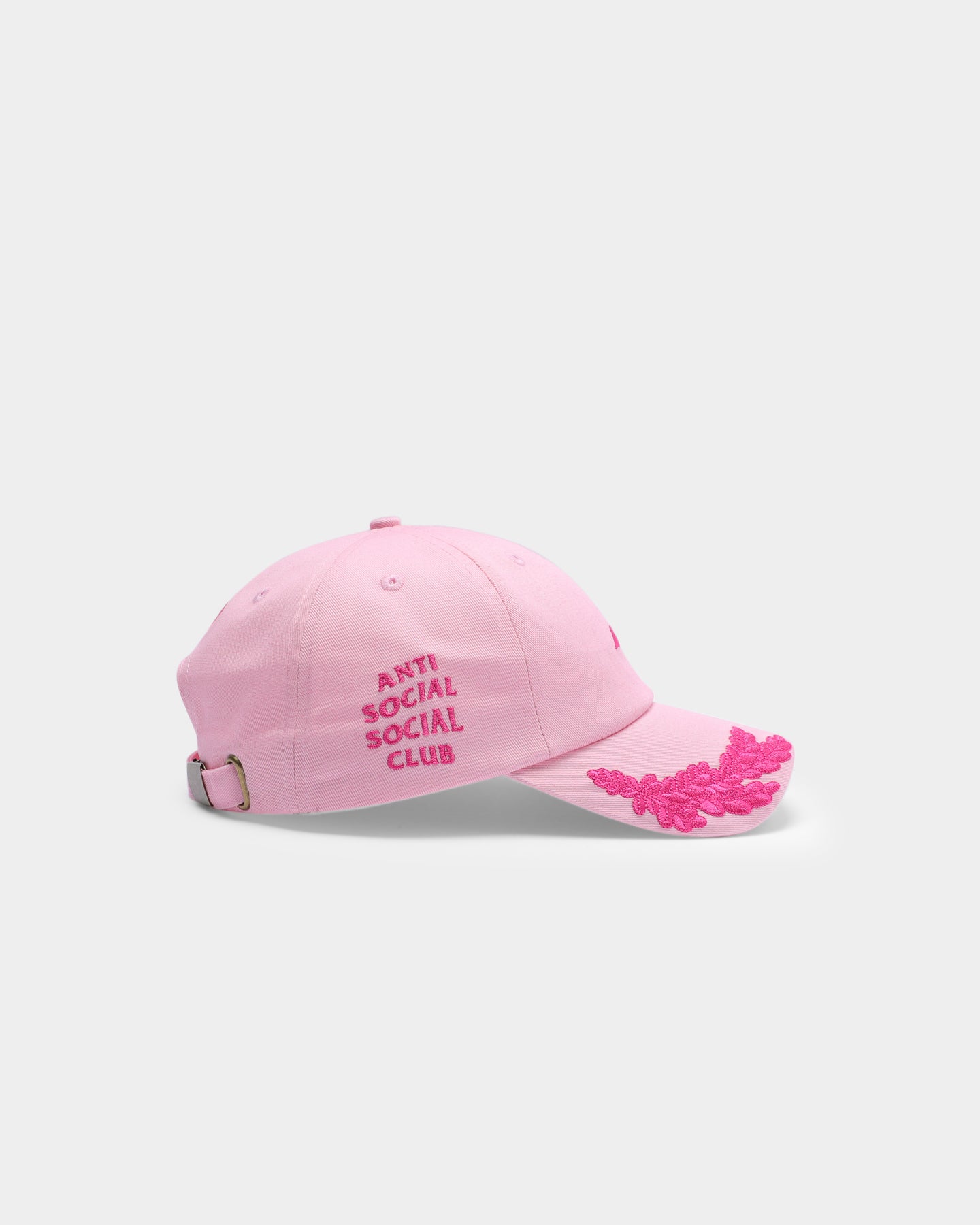 Anti Social Social Club ASSC X UNDFTD X F1 Strapback Pink