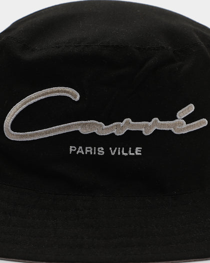 Carre Paris City Reversible Bucket Hat Black/Grey