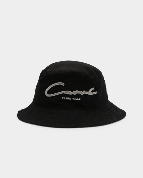 Carre Paris City Reversible Bucket Hat Black/Grey