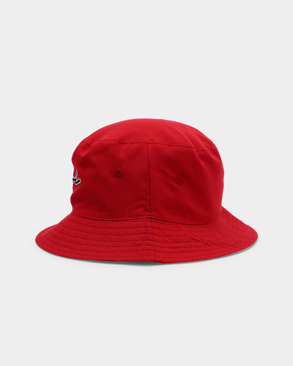 Carre Paris City Reversible Bucket Hat Navy/Red
