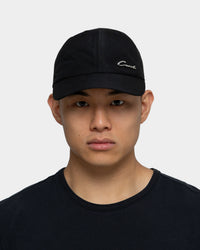 Carré Men's Scripted Metal Badge Classique Strapback Black/Silver
