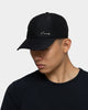 Carré Men's Scripted Metal Badge Classique Strapback Black/Silver