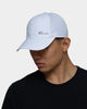 Carré Men's Scripted Metal Badge Classique Strapback White/Silver