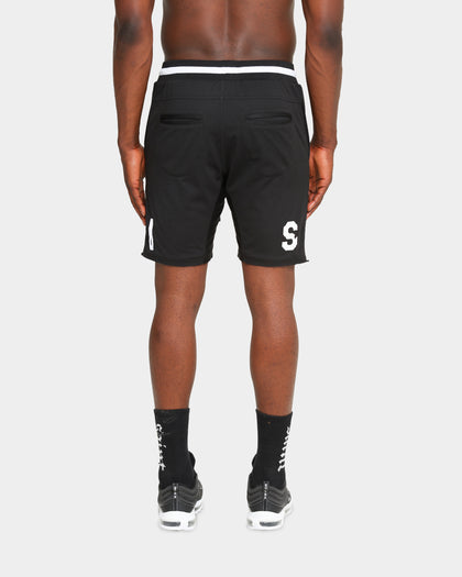 Saint Morta Classico Mesh Basketball Shorts Black/White