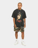 TUPAC Red Tupac T-Shirt Washed Black