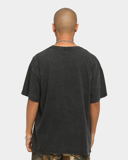 TUPAC Red Tupac T-Shirt Washed Black