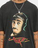 TUPAC Red Tupac T-Shirt Washed Black