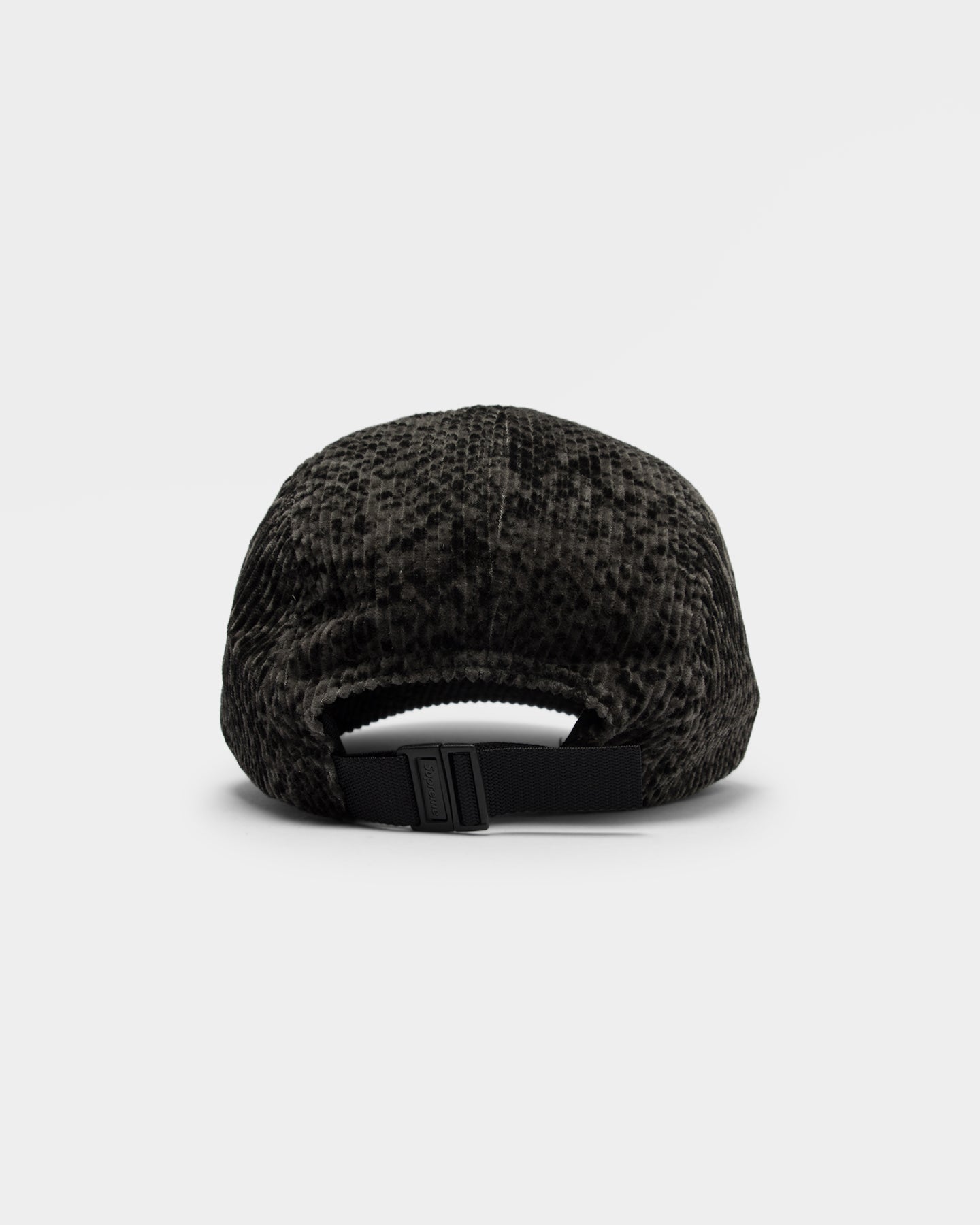 Supreme Snakeskin Corduroy Camp Cap Black | Culture Kings US