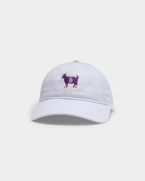 Goat Crew Goat Emoji KB8 Strapback White