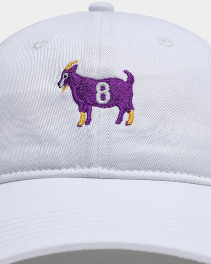 Goat Crew Goat Emoji KB8 Strapback White