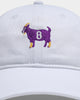 Goat Crew Goat Emoji KB8 Strapback White
