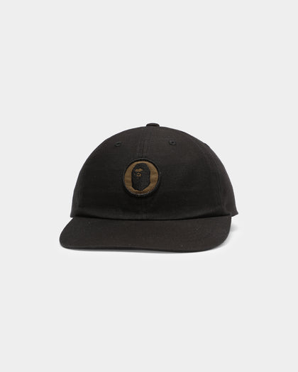 A Bathing Ape Military needs 6 Panel Strapback Cap Black
