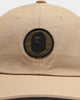 A Bathing Ape Military needs 6 Panel Strapback Cap Beige