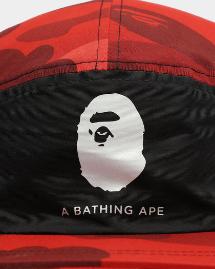 A Bathing Ape 1st Colour Block RC Hat Red