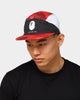 A Bathing Ape 1st Colour Block RC Hat Red