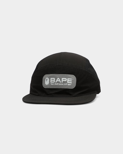 A Bathing Ape Colour Block RC Hat Black
