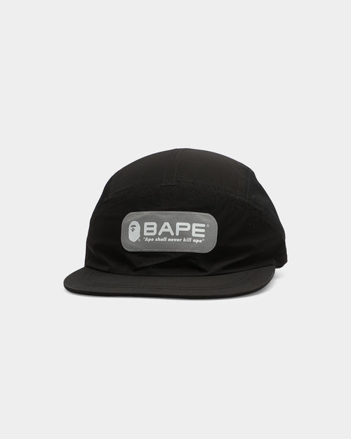 A Bathing Ape Colour Block RC Hat Black