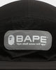 A Bathing Ape Colour Block RC Hat Black