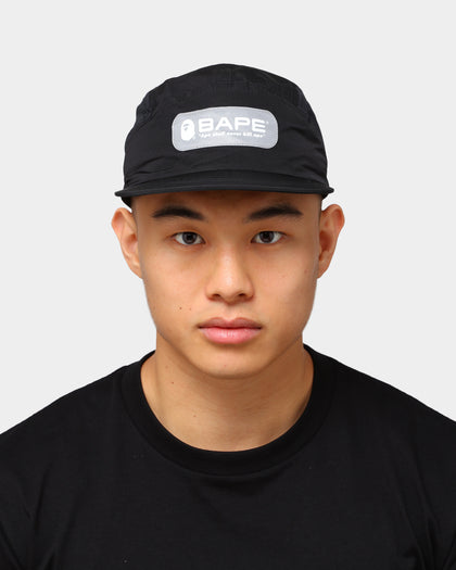 A Bathing Ape Colour Block RC Hat Black
