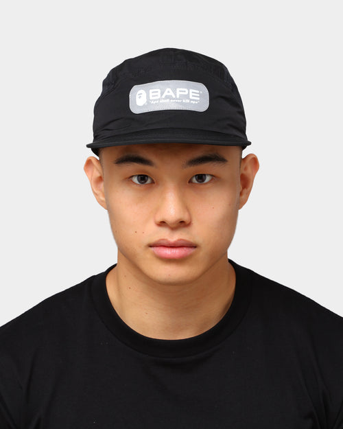 A Bathing Ape Colour Block RC Hat Black