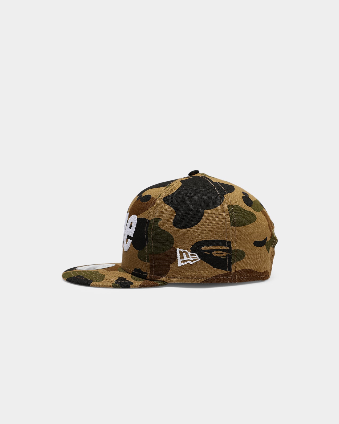 A BATHING APE×NEW ERAコラボ 59FIFTY A Bathing Ape New Era 59 Fifty 1st Camo Ape Head Cap green