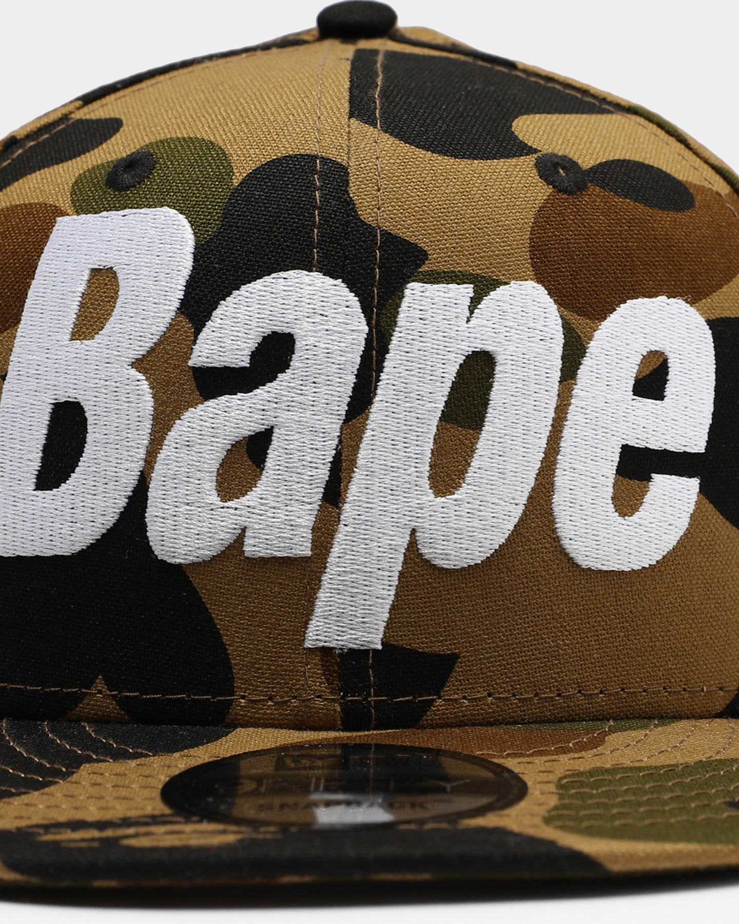 A Bathing Ape Bape X New Era 1st Camo 9FIFTY Snapback Green