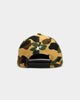 A Bathing Ape 1st Camo Bape x New Era Snapback Yellow