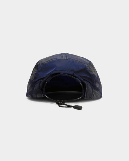 A Bathing Ape ABC Dot Reflective 5 Panel Strapback Navy