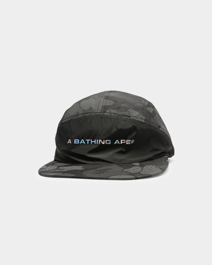 A Bathing Ape ABC Dot Reflective 5 Panel Strapback Black