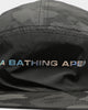 A Bathing Ape ABC Dot Reflective 5 Panel Strapback Black