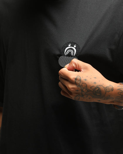 A Bathing Ape Men's Big WGM Shark Emblem Short Sleeve T-Shirt Black