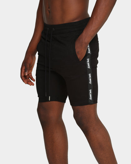 Saint Morta Canal X Walk Shorts Black